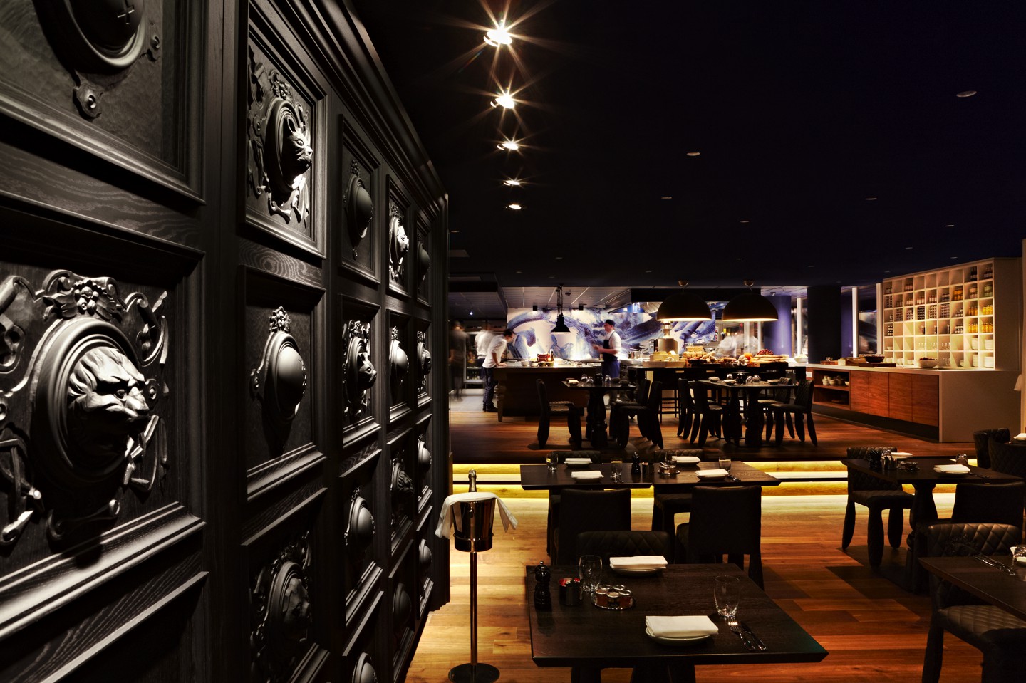 AMSAZ Bluespoon Restaurant Evening