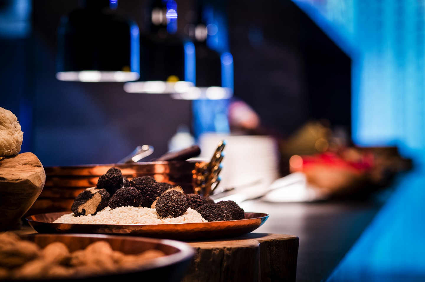 black truffles
