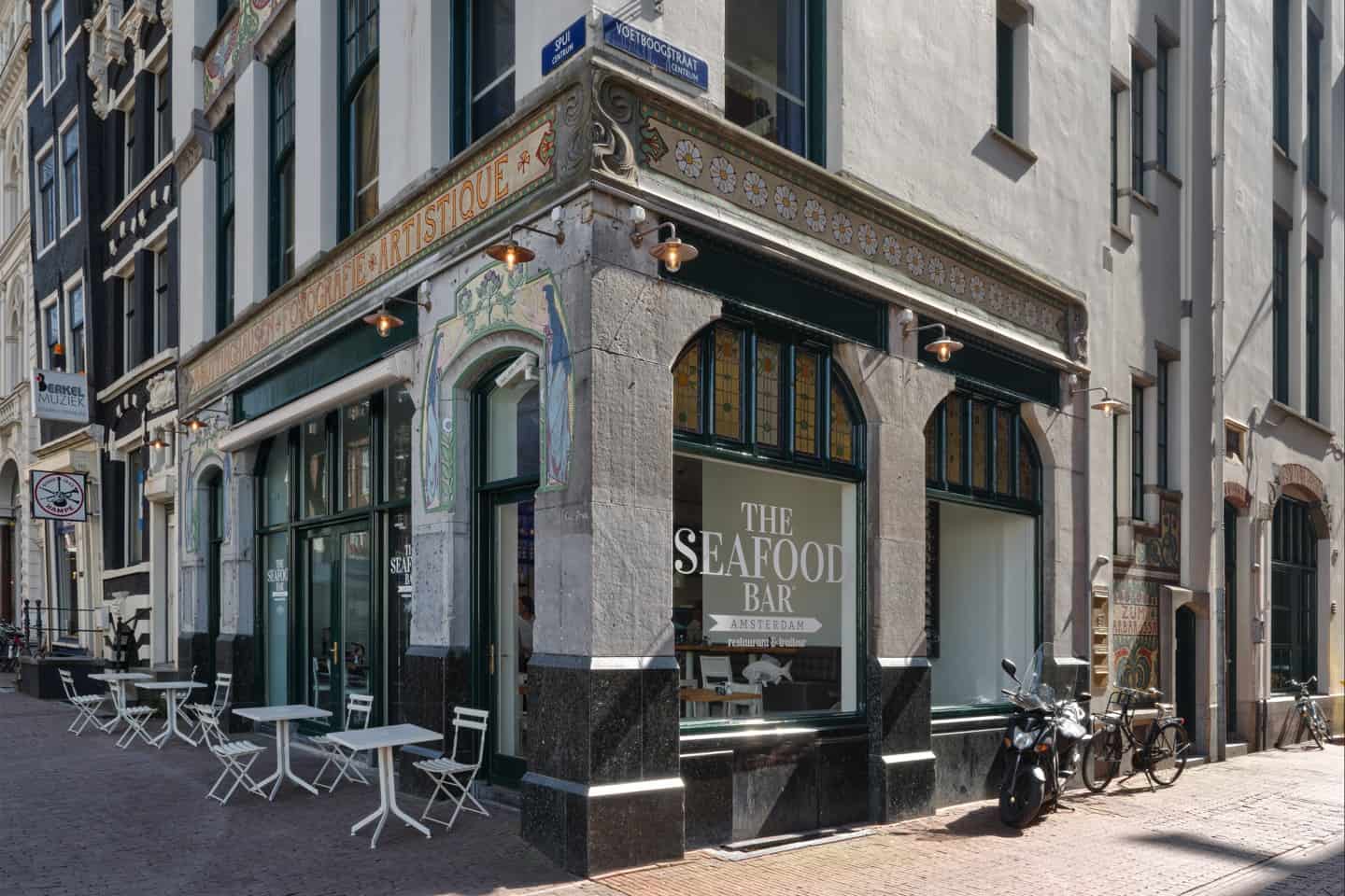 estida seafood bar amsterdam exterior