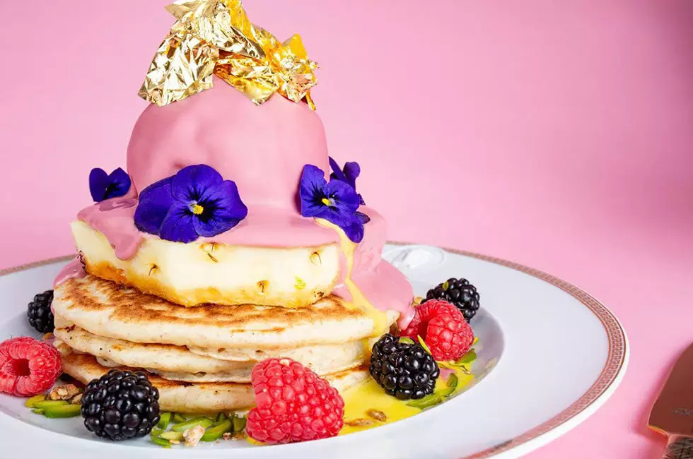 American Pancakes met bladgoud eet je bij Moak