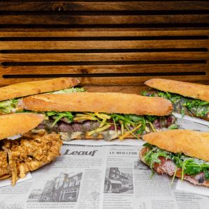 Leauf Spui: broodjes met ribeye en kimchi, geen tosti’s