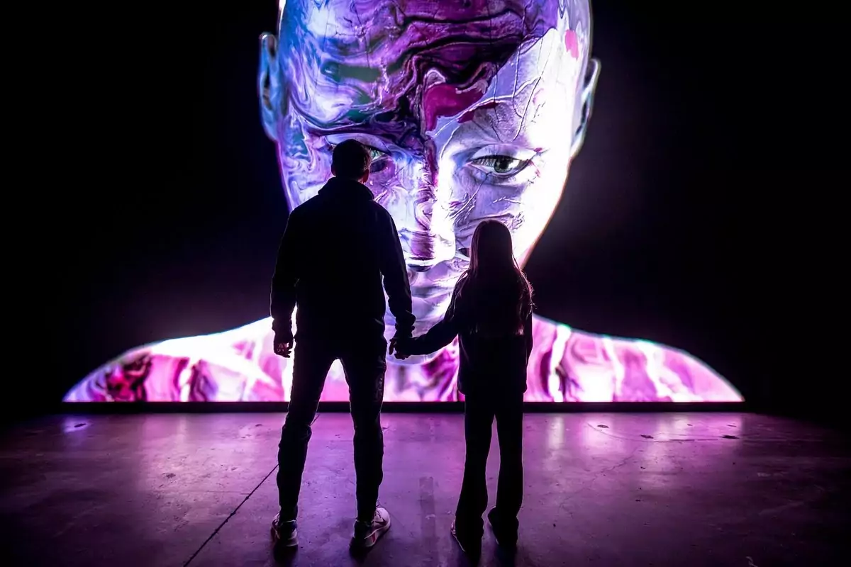 Audiovisual spectacle AMAZE is a new way to go out