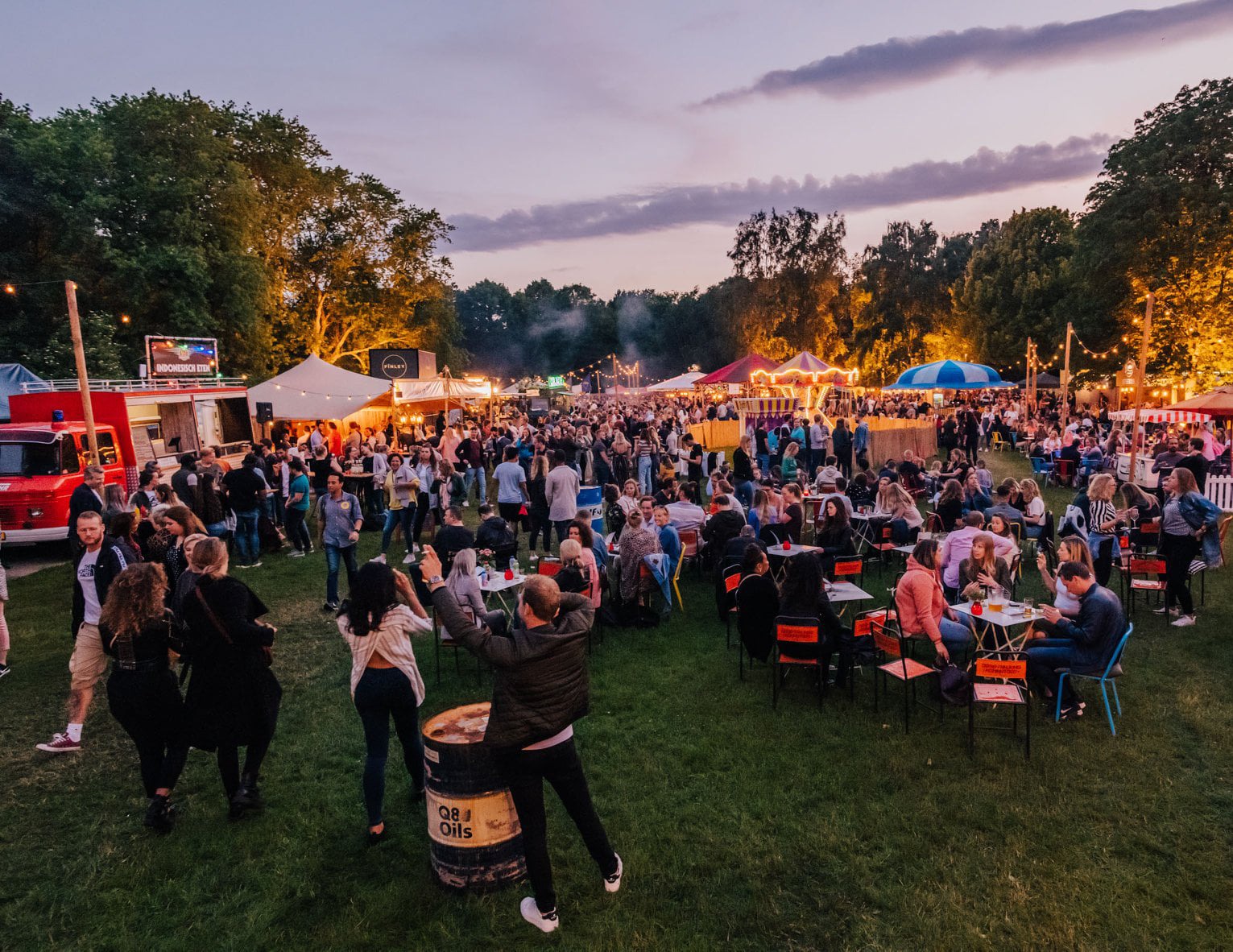 Het Amsterdamse Terrassen Festival terug in Rembrandtpark