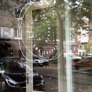 Coffee District Willemsparkweg: weinig zitplekken, wel goede espresso