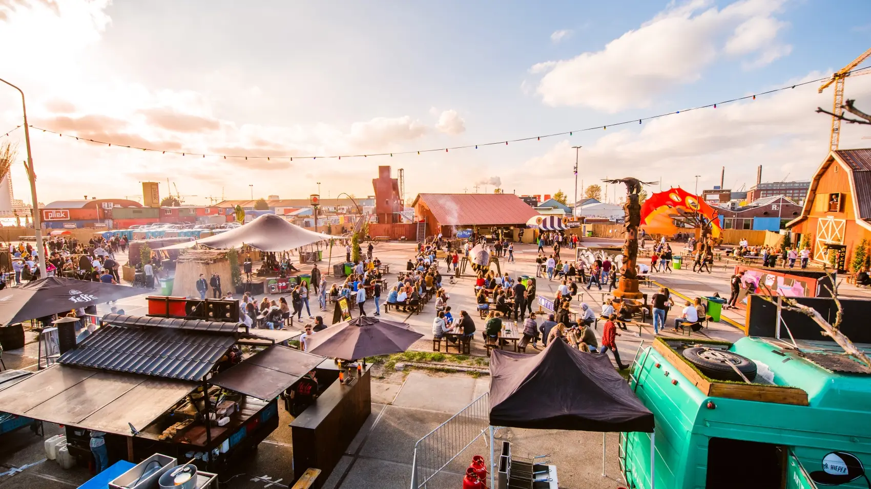 Spoonful Spoon Festival at Whitsun on the NDSM Wharf
