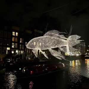 Amsterdam Light Festival: Betoverende lichtkunst route