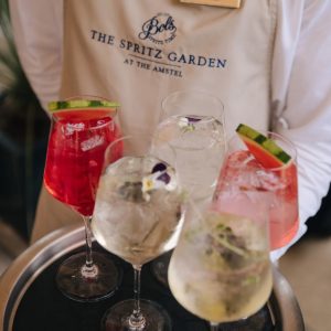 Bols Spritz Garden: spritzes and oysters on the Amstel