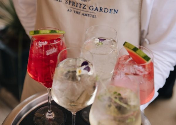 Bols Spritz Garden: spritzes and oysters on the Amstel