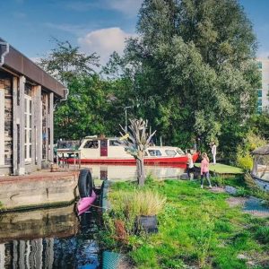 Café de Ceuvel: circular oasis on the waterfront in North