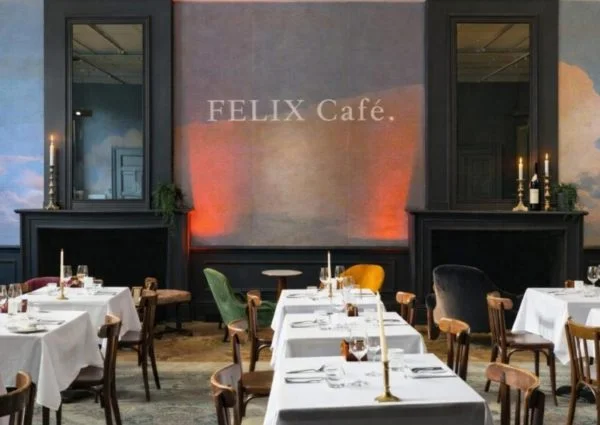 Felix Café: dining in an Enlightenment building on Keizersgracht