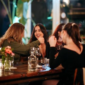 At Ferry you dine on a ferry in the Houthavens