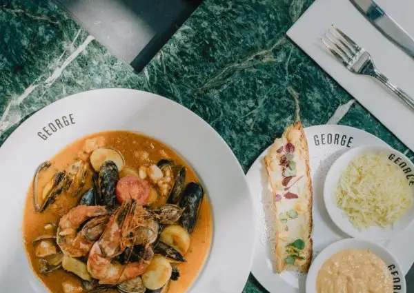 George Marina: Refined Asian food in harbor Amstel