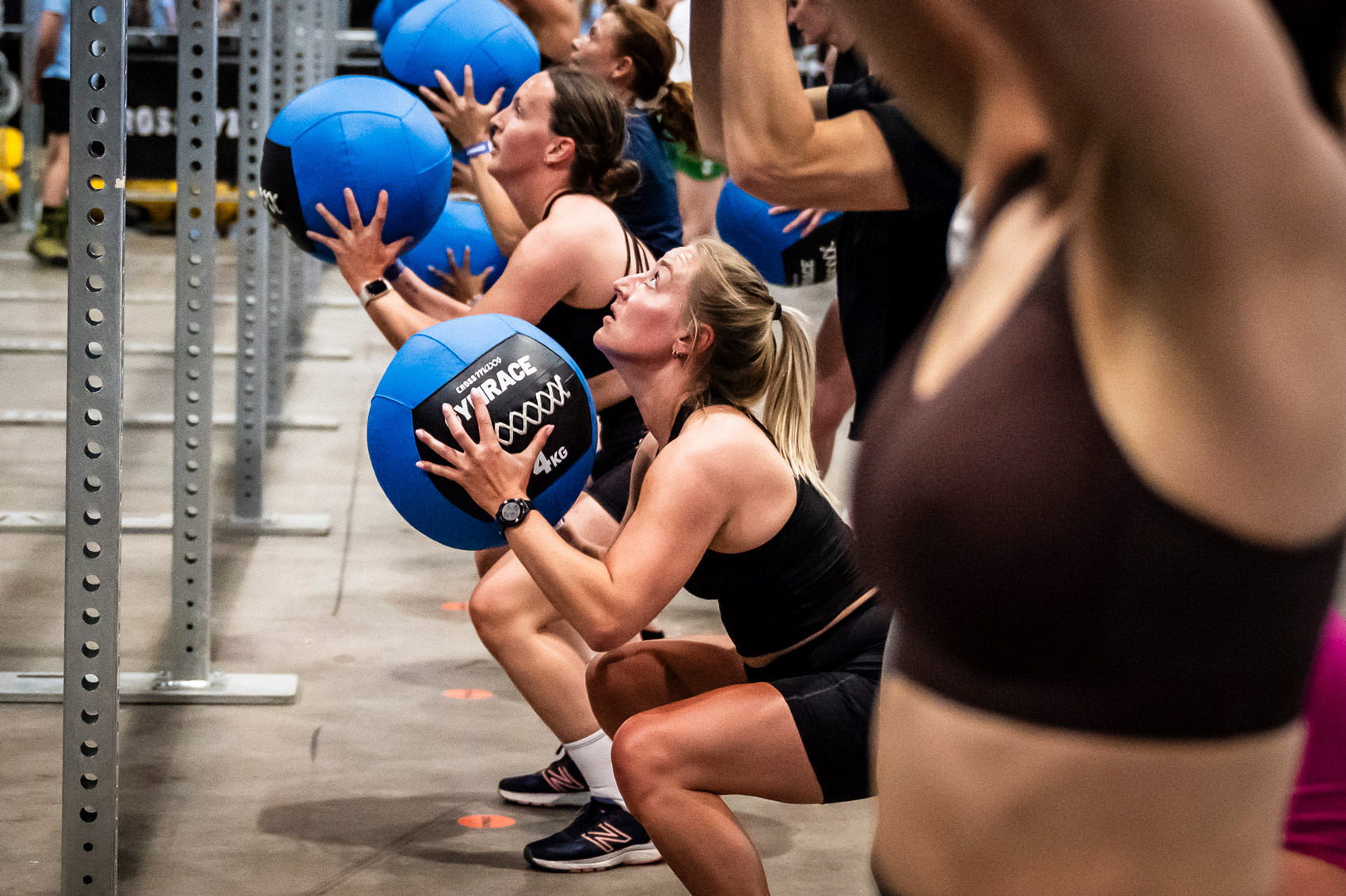 Intensive fitness competition GYMRACE at RAI