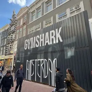 Gymshark opent eerste winkel van Nederland in hartje Amsterdam