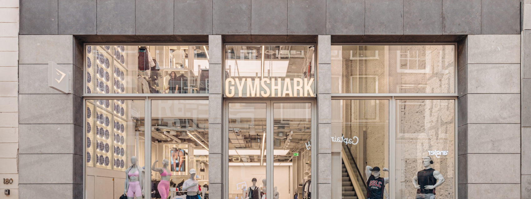Gymshark opent eerste winkel van Nederland in hartje Amsterdam
