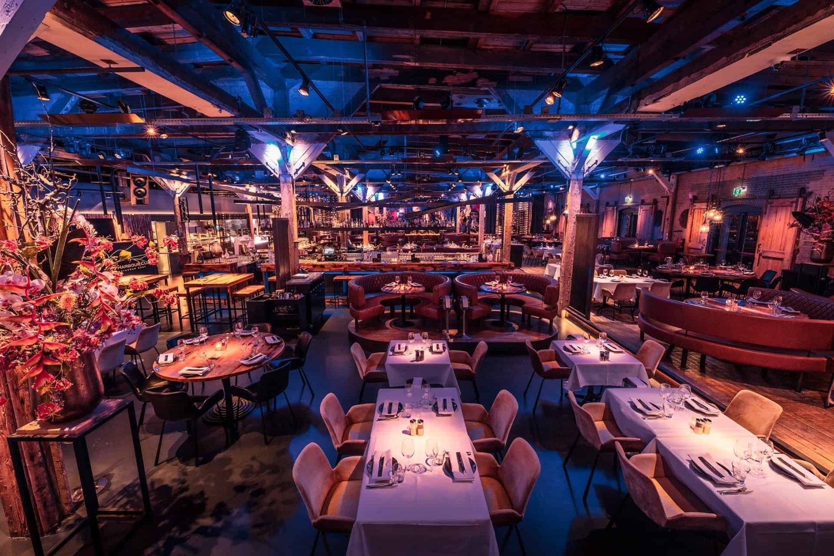 The Harbour Club: culinary enjoyment with show element