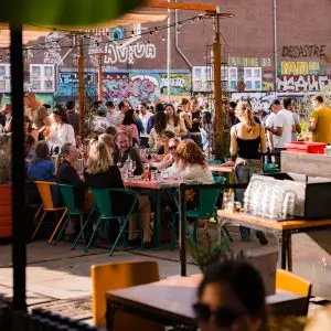 IJver on the NDSM terrain: Food, beer and barbecue in North