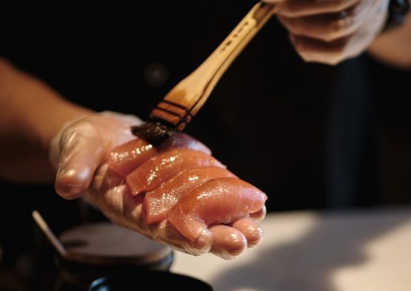 Ken Sushi, traditional omakase sushi bar on Geldersekade