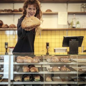 Kometen Brood & Café op de NDSM-werf