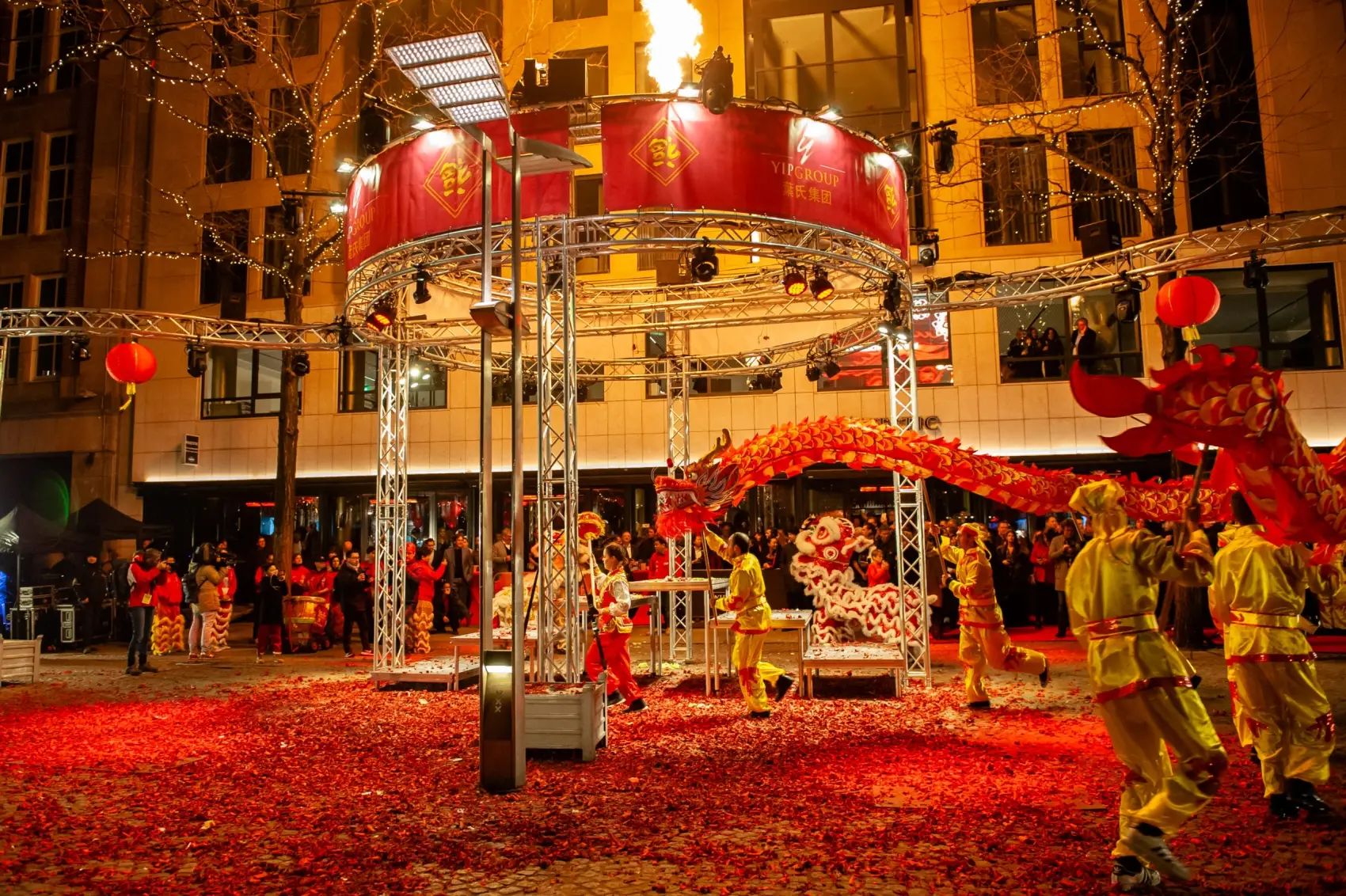 Lunar New Year viering in Amsterdam Centrum