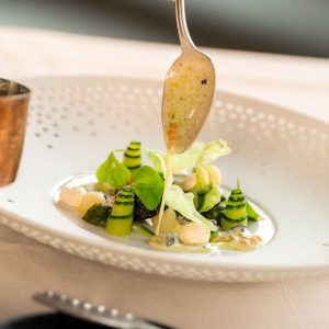 MOS on the IJ: fine dining with a Michelin star