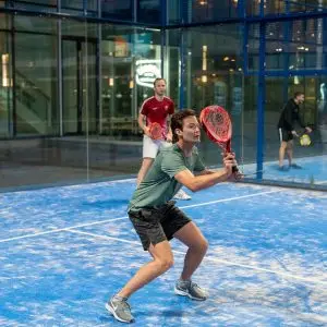 King of the Court padel tournament Frans Otten Stadium