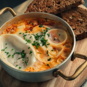 Everything at Scrambilious is about the perfect scrambled eggs