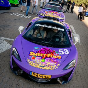 Finale StreetGasm2000-rally in Olympisch Stadion